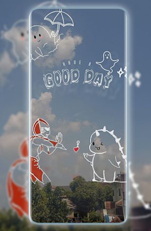 cute cloud walpaper Screenshot 3