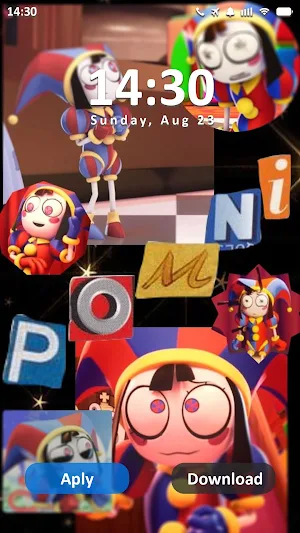 Pomni digital circus wallpaper Screenshot 1