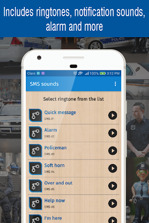 ringtones police, police ringtones and sounds Screenshot 3