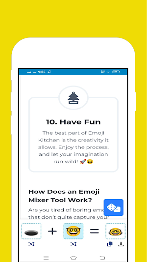 Emoji Kitchen Screenshot 2
