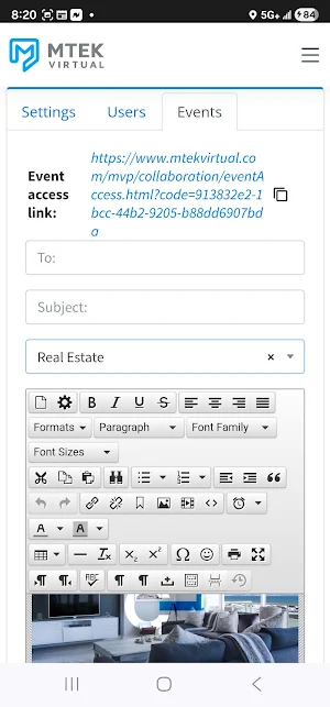 MTEK Virtual Screenshot 0