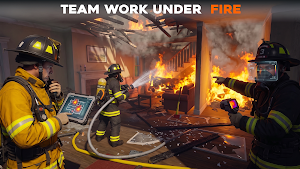 Fire Tuck Game Rescue Sim 3D Screenshot 2