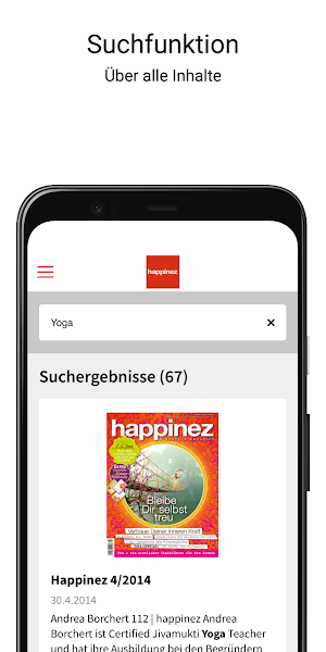 Happinez ePaper — Das Mindstyle Magazin Screenshot 2