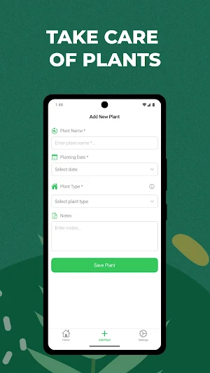 PlantLog Screenshot 1