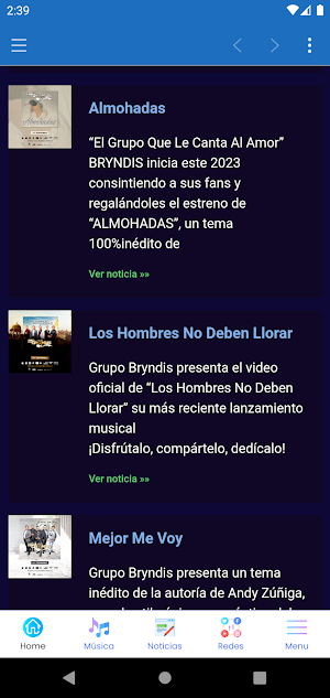 Grupo Bryndis Oficial Screenshot 3
