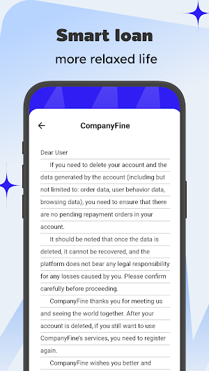CompanyFine-Instant Loans Screenshot 3