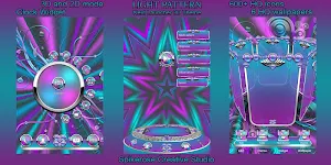 Light Pattern 3D Next Launcher theme Screenshot 1