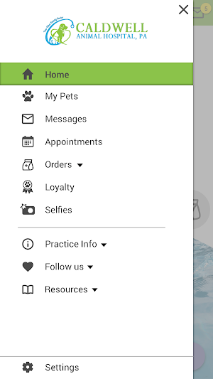 Caldwell Animal Hospital Screenshot 1