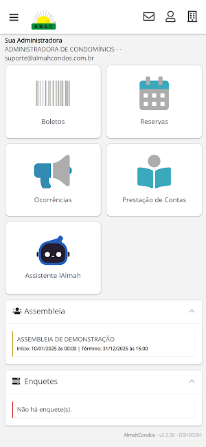 Ebac - Adm. de Condomínios Screenshot 1