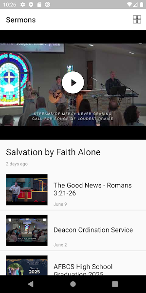 Arcadia First Baptist Church Screenshot 1