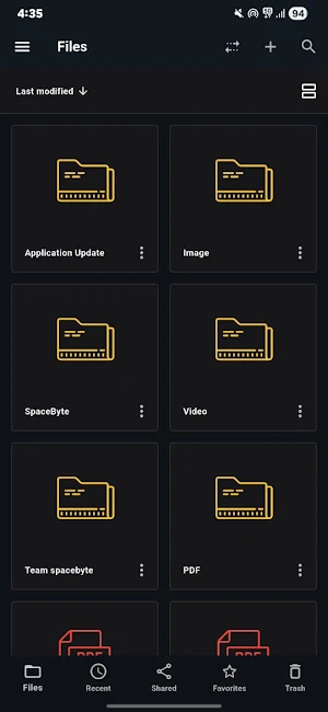SpaceByte Cloud Screenshot 2