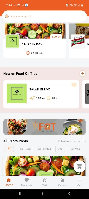 Food On Tips Screenshot 3