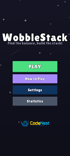 Wobble Stack: 3D Balance Game Screenshot 0