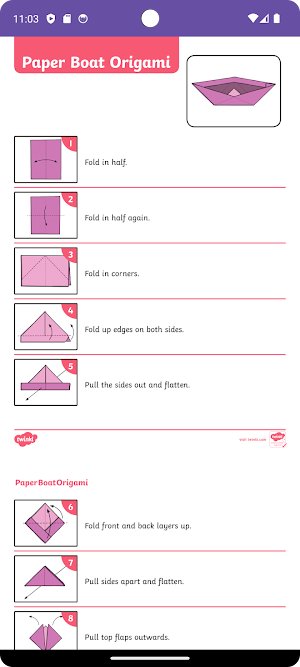 Origami Boat Screenshot 3