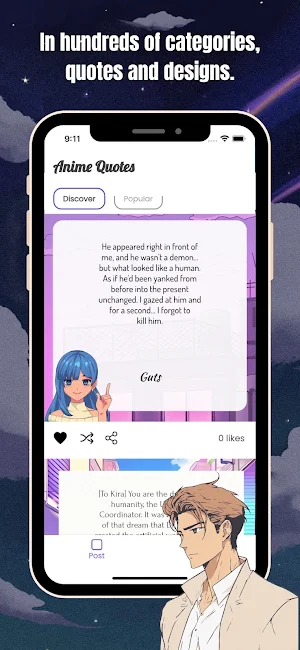 Otaku Anime Quotes Screenshot 1
