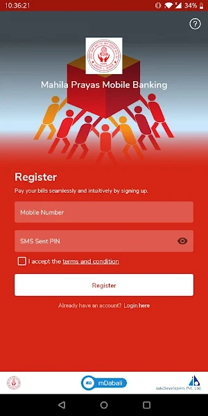 Mahila Prayas Mobile Banking Screenshot 3