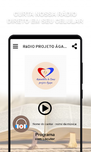 Rádio Projeto Ágape Screenshot 0