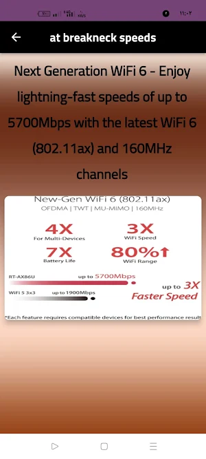 ASUS AX5700 Router guide Screenshot 1
