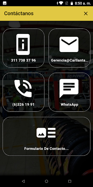 Carllantas & Servicios Screenshot 3