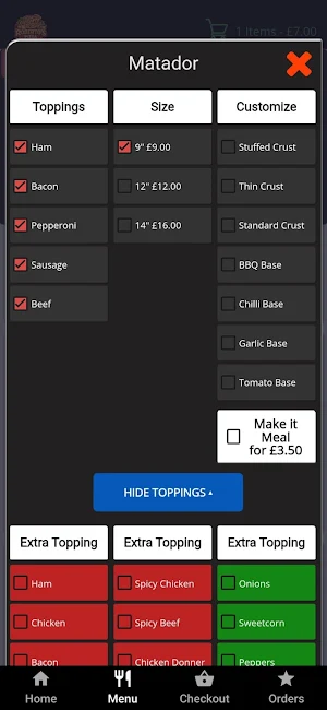 Robertos Pizza Kebab House Screenshot 3