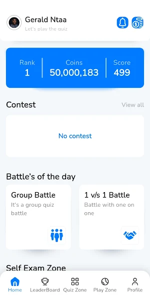 BrainFueler quiz app Screenshot 0