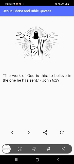 Jesus Christ and Bible Quotes Screenshot 2