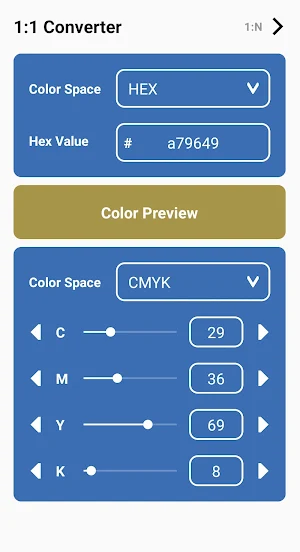 Color Space Converter Screenshot 2