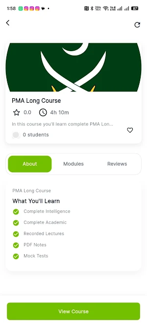 PGS Learning Screenshot 1