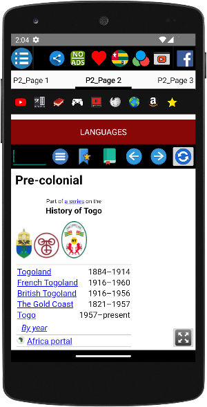History of Togo Screenshot 2