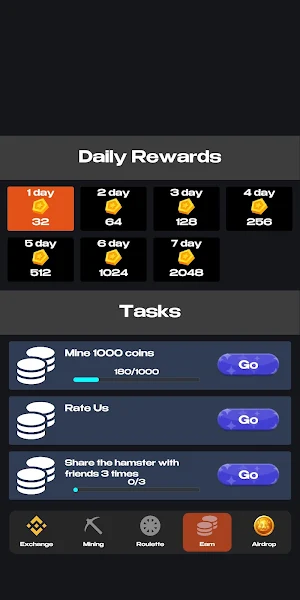 Hamster: Kombat Idler Clicker Screenshot 1