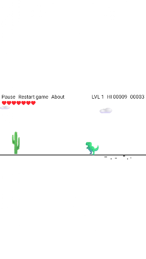Cactus vs. Dino: 3D Screenshot 3