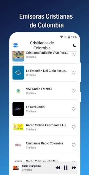 Emisoras Cristiana de Colombia Screenshot 1