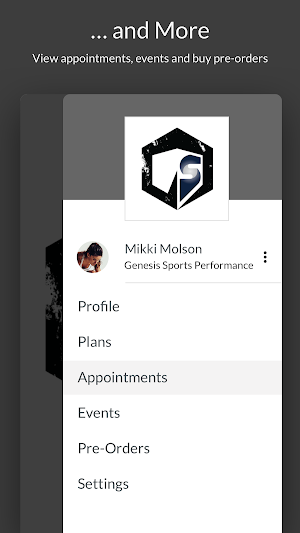 Genesis Sports Performance Screenshot 3