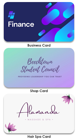 Business Card Maker & Visiting Screenshot 1