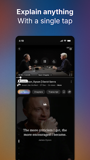 Spice: Your Podcast Agent Screenshot 2