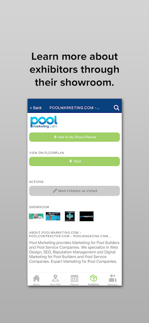 Intl. Pool/Spa/Patio/Deck Expo Screenshot 3