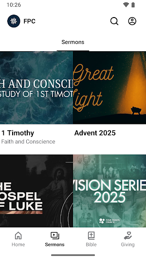 Four Points Church Screenshot 1