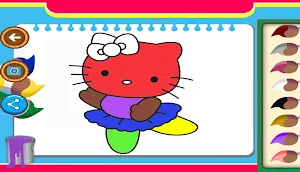 Coloring page gamee Screenshot 0