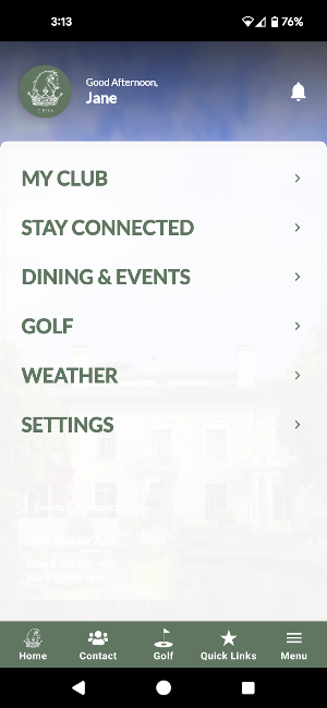 Burlingame CC Screenshot 1