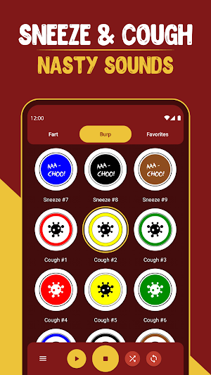 Burp and Fart Sounds Prank app Screenshot 3