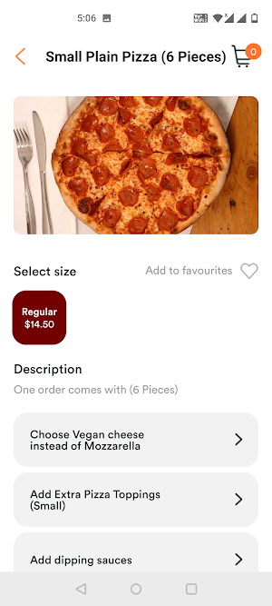Amico's Pizza & Restaurant Screenshot 3