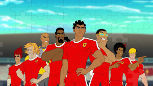 Supa Strikas Game Puzzle Screenshot 1
