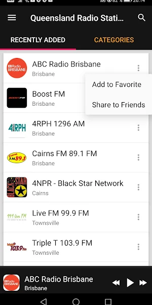 Queensland Radio Stations Screenshot 1