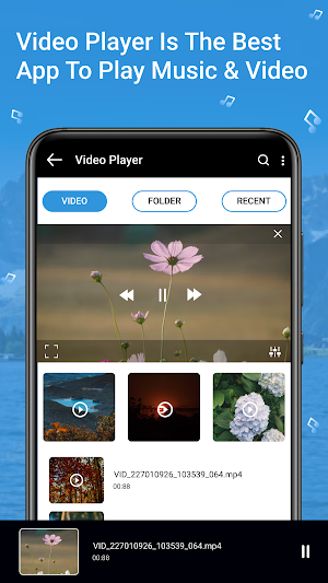 Audio and video player Screenshot 3