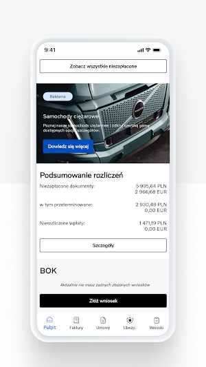 Portal Klienta VFS Screenshot 2