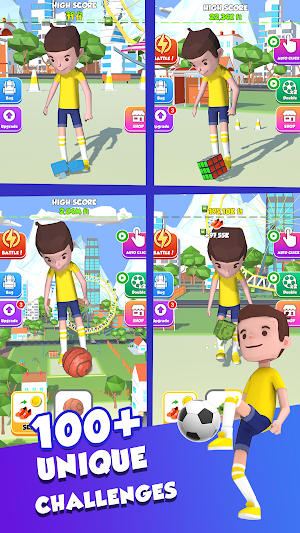 Lifting Soccer: Hero Workout Screenshot 1