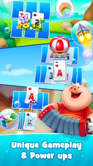 Solitaire TriPeaks HappyLand - Free Card Game Screenshot 1