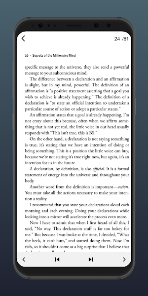 Secrets of theMillionaire Mind Screenshot 0