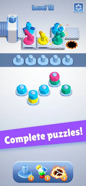 Match Machine: Nuts and Bolts Screenshot 1