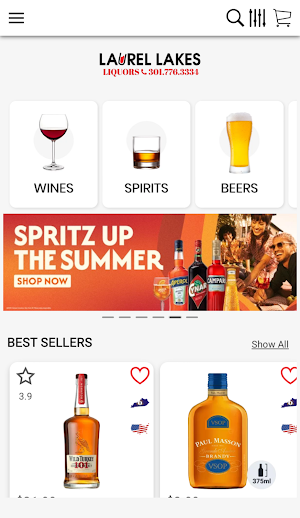 Laurel Lakes Liquors Screenshot 2